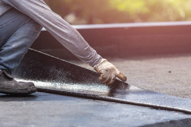 Professional Crawl Space Encapsulation technician working in Hampton, MD